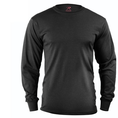 Black Long Sleeve T-Shirt (S to XL)