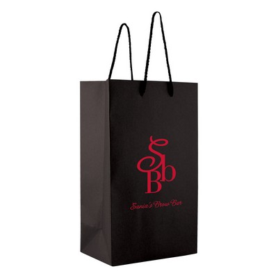 Textured Embossed Eurotote Bag (8"X4.75"X13.5")