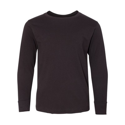 LAT® Youth Fine Jersey Long Sleeve Tee Shirt