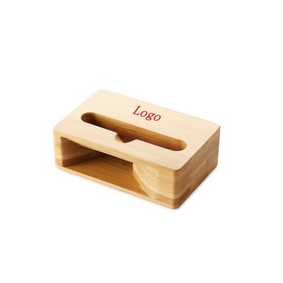 Bamboo Wood Phone Stand Holder