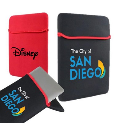 Custom Printed Neoprene Laptop/Tablet Sleeve for 15" Laptops