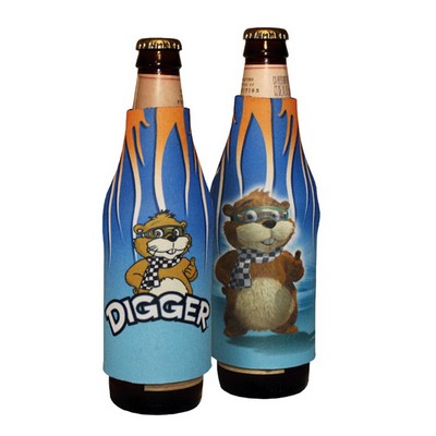 Full bottle cooler-1 color silk screen-1 side