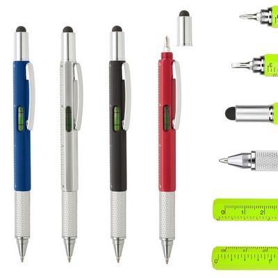 6" 1 Multi-functional Ballpoint Pen