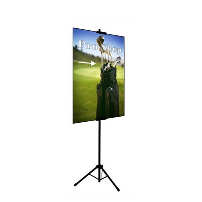 Tripod Multi-Use Stand With 1-24X36 Foamboard Sign