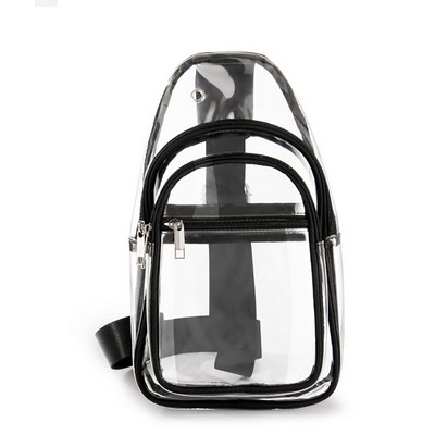 Clear Cross-Body Sling Bag