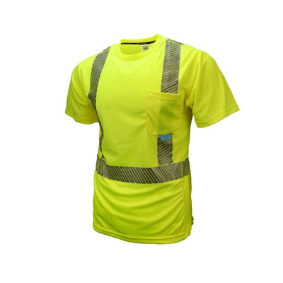 Radians® Short Sleeve Hi-Vis Green Cooling T-Shirt