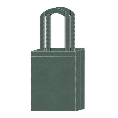 Full Gusset Tote bag 9"X12"X4" -100% Cotton Assorted colors Canvas -Self fabric Handles