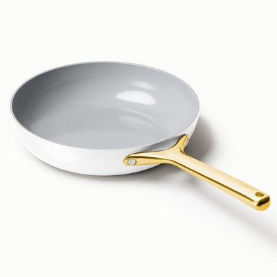 Caraway 10.5" Iconics Nonstick Ceramic Fry Pan White/Gold