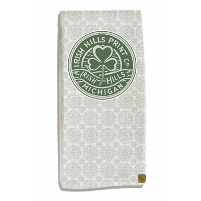 Microfiber Terry Waffle Golf Towel w/ Magnet