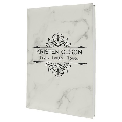 Leatherette Journal with Lined Notepad