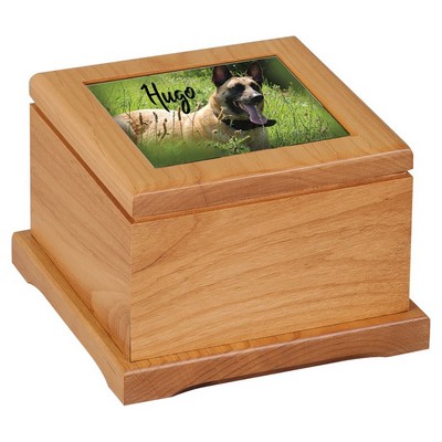 Red Alder Pet Urns, 5"(L) x 5"(W)