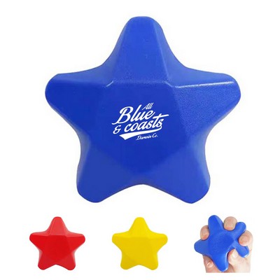 Star-Shaped Soft Polyfoam Stress Reliever Toy