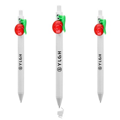 Click Activated Pen With Snail