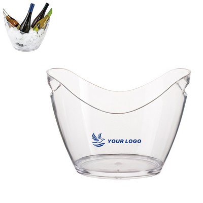 8L Large Ice Buckets Clear Acrylic