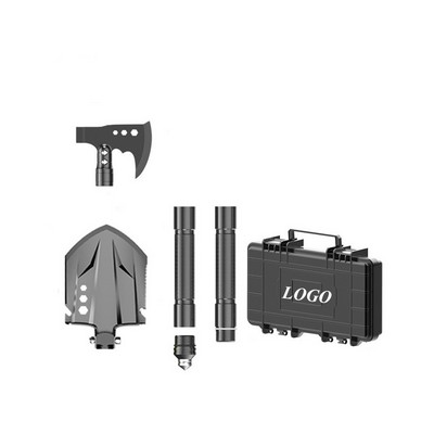 Survival Tool Box With Axe And Shovel