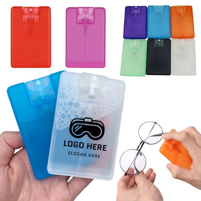 Safe Eyeglasses lens Cleaning Spray