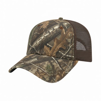 Brown RealTree® Mesh Velcro® Lowstyle Cap