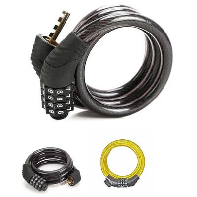 4' Bike Cable Lock