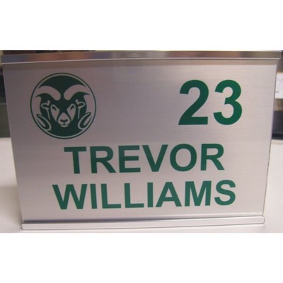 Aluminum Sign or ID Plate