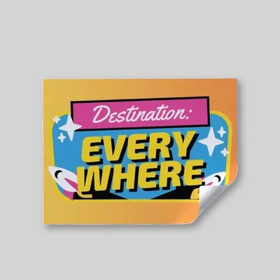 Rectangle Stickers - 4"x2"