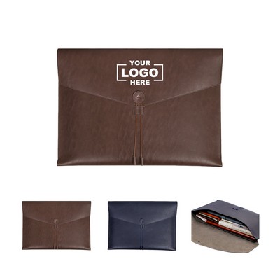 PU Leather Document Bag Folder