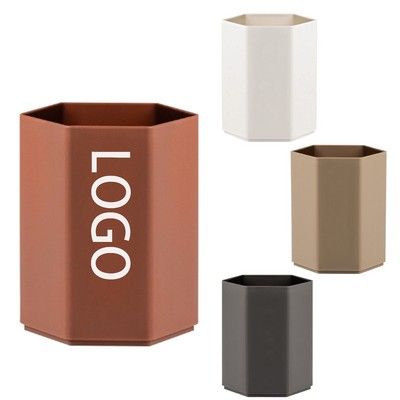 Hexagonal Large Capacity Pen Holder