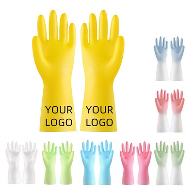 Rubber Kitchen Dishwashing Glove
