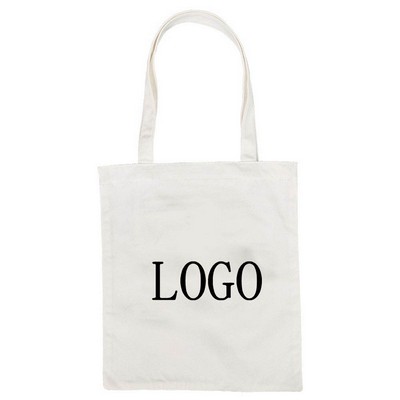 Cotton Canvas Shoulder Tote Bag