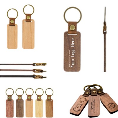 Wooden Keychain