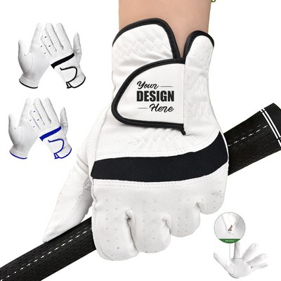 Flexible Golfing Performance Gloves Durable