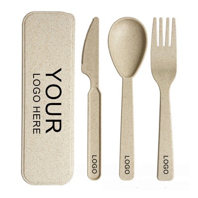 Wheat Straw Cutlery Set