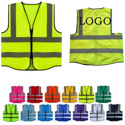 Full Color High Visibility Reflective Safety Vest