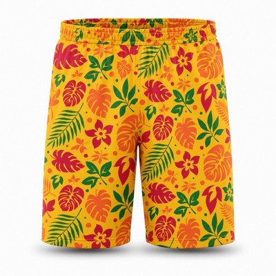 Men's Sublimated Board Shorts Inner Mesh Lining 140GSM
