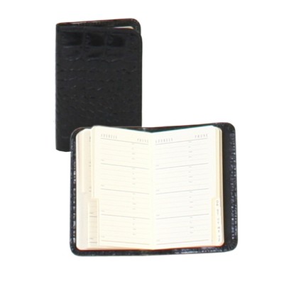 Embossed Leather Personal Telephone/Address