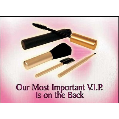 Makeup Brush Set Hand Mirror (2"x3")