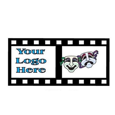Comedy & Tragedy Promotional Magnet w/ Strip Magnet (8 Square Inch)