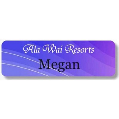 Badge - Laminated (4.06" X 1.31")