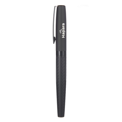 Sleek Brass Cap Off Rollerball Pen
