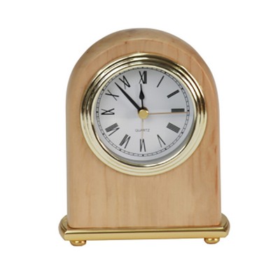 Alder Arch Desk Clock