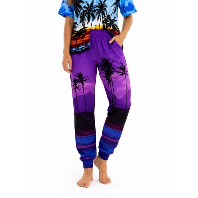 Unisex 135 GSM UV Resistant Sublimation Long Pants