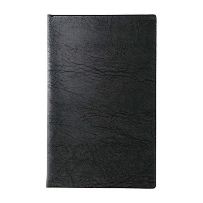 Black Vinyl Menu Cover (5.5" X 8.5")