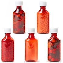 4oz Cough Syrup Bottle - Empty Email for candy/mint filling!