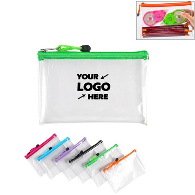Transparent Small Zipper Pouch Organizing Bags