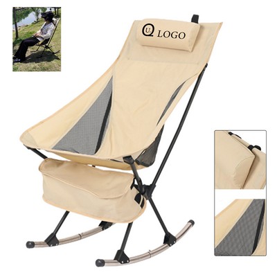 Portable Camping Chairs w/ Pillow