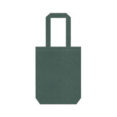 Small Tote bag 9,5"X12"X4" Bottom -100% Cotton Assorted colors Canvas -Self fabric Handles