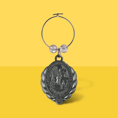 0.75" Die Cast Wine Charms