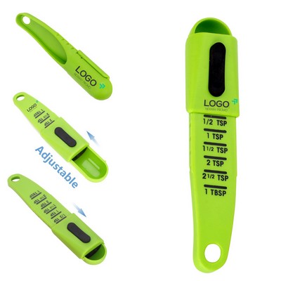 6-in-1 Adjustable Measuring Spoon with Anti Skid Slider