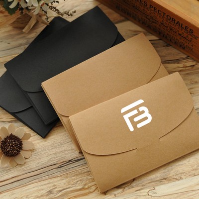 Recycled Mini Paper Folding Square Envelope