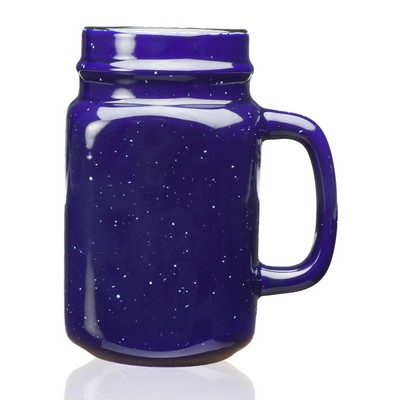 Savannah Ceramic Personalized Mason Jars-16 oz