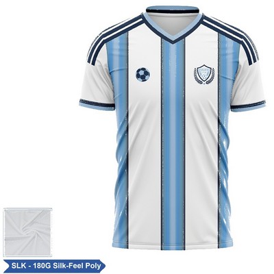 Men's & Kids' Sublimation Soccer Jersey - Silk-Feel Int